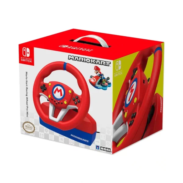 Hori Mario Kart Racing Wheel Pro Mini Red for Nintendo Switch