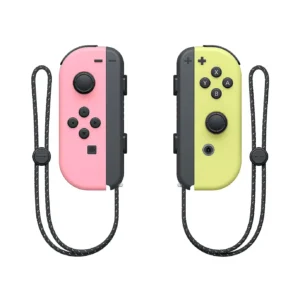 Alternative view of Nintendo Switch Joy-Con Controllers Pastel Pink and Pastel Yellow