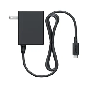 Alternative view of AC Adapter for Nintendo Switch (Black)