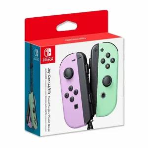 Nintendo Switch Joy-Con Controllers Pastel Purple and Pastel Green